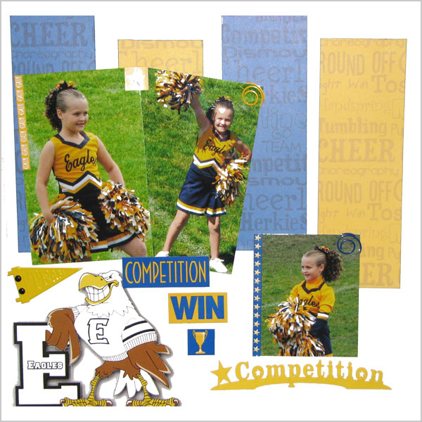 Cheer Competition Layout