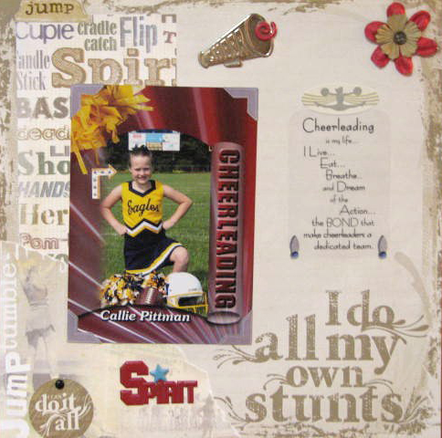 I Do My Own Stunts Layout