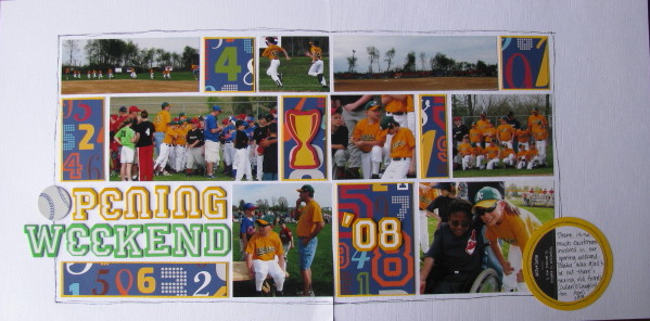 Opening Weekend Layout