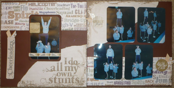 Cheerleading Stunts Layout