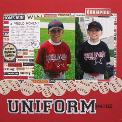 Uniform Pride Layout