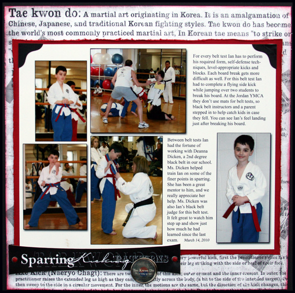 RED BELT TKD Layout RED BELT TKD Layout