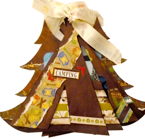 Camping Chipboard Album Camping Chipboard Album