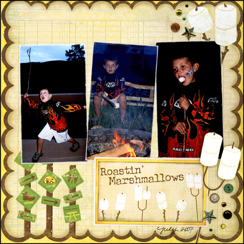 Roastin’ Marshmallows Layout