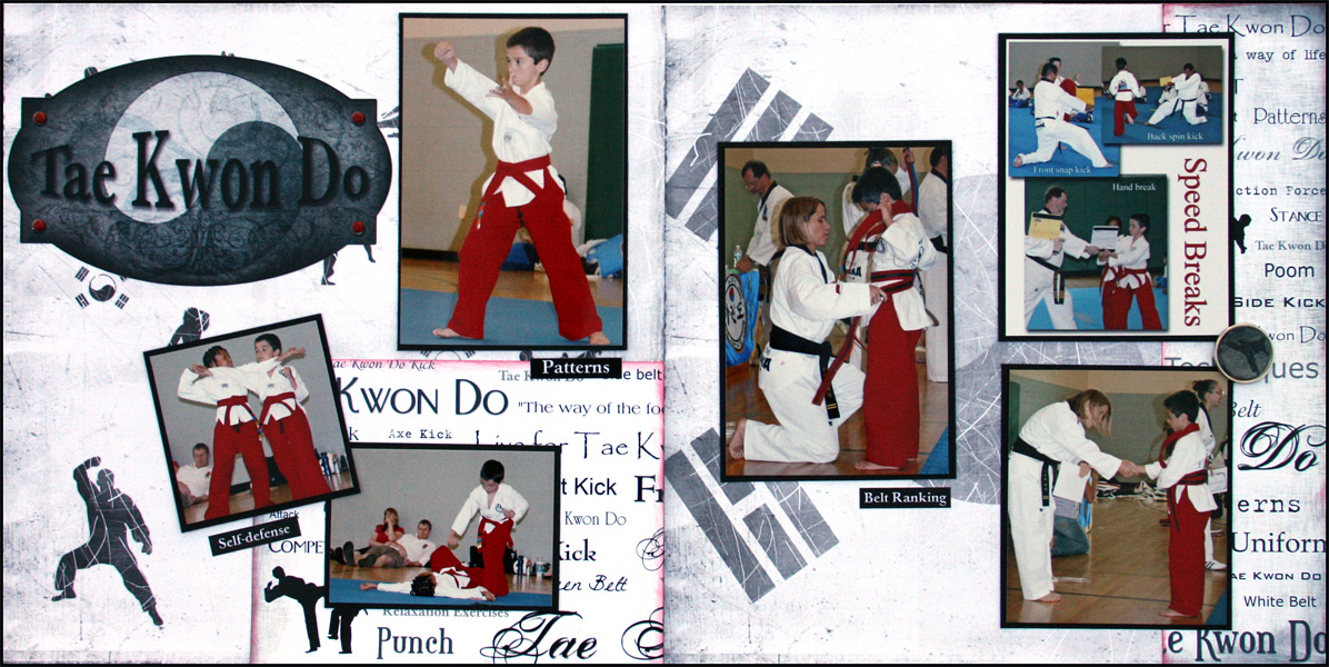 TKD Black Tip Belt Layout TKD Black Tip Belt Layout