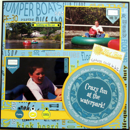 CRAZY FUN layout by Stephanie Ackerman
