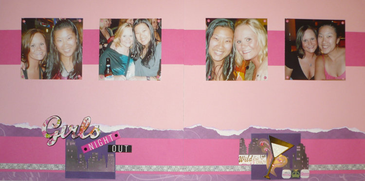 Girls Night Out Layout