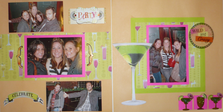 Wild and Crazy Layout by Niccole Burns