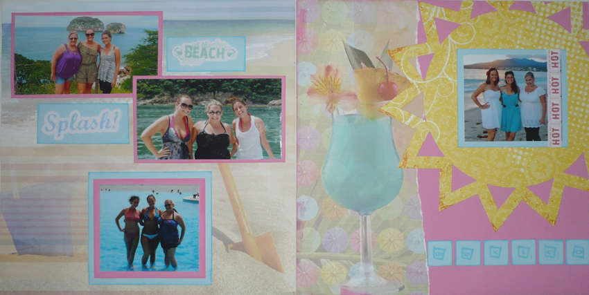 Vacation in Mexico Layout