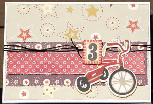 3 card by Carolyn Lontin