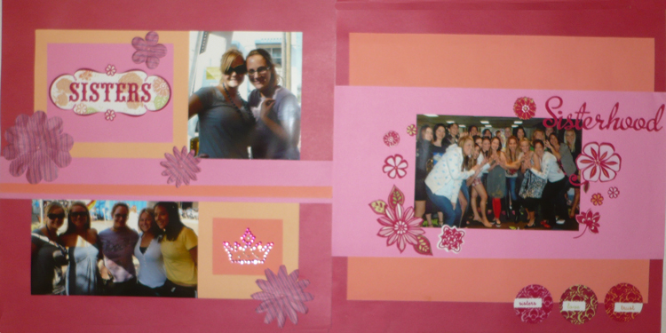 Sisterhood Layout by Niccole Burns