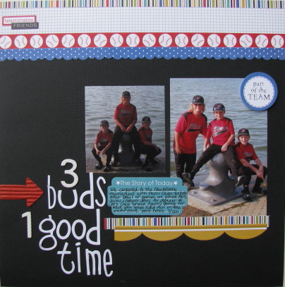 3 buds 1 good time Layout