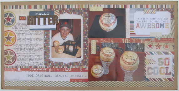 Hello Big Hitter Layout