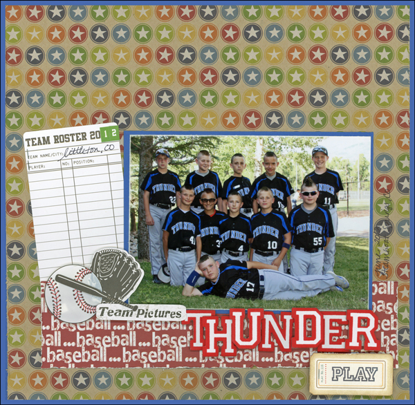 Thunder (baseball) Layout