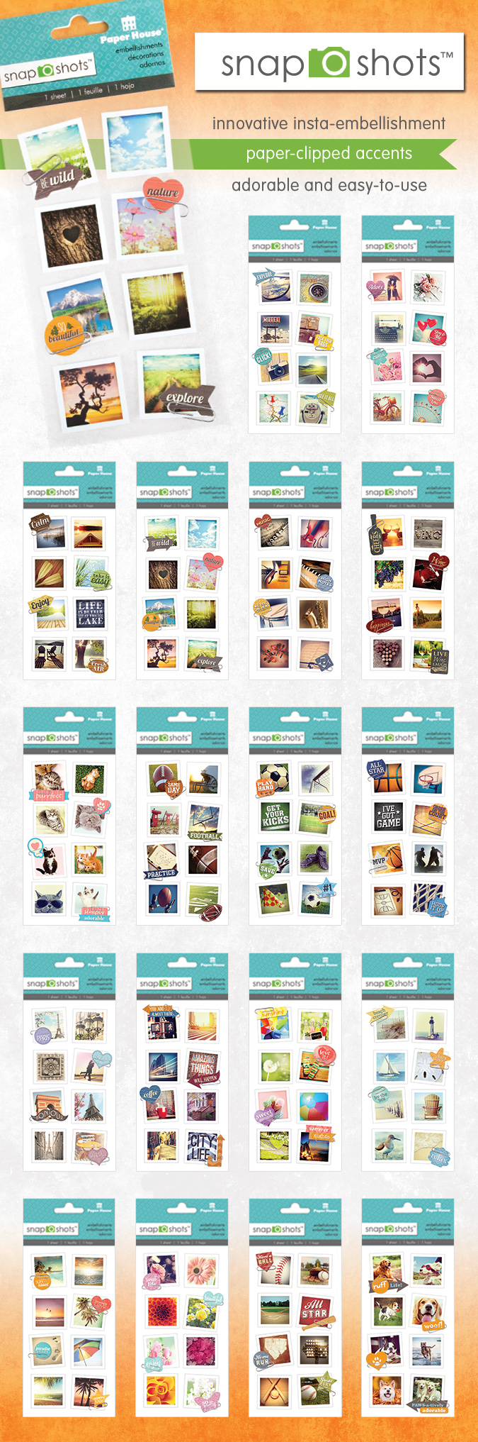 CHA 2015 Sneak Peek – **NEW** Snapshots™