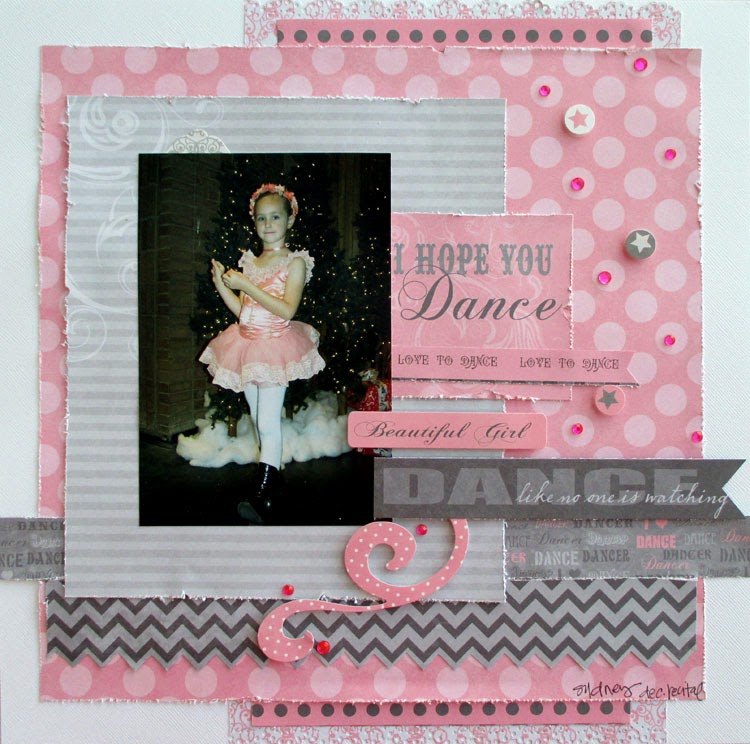 I hope you Dance Layout