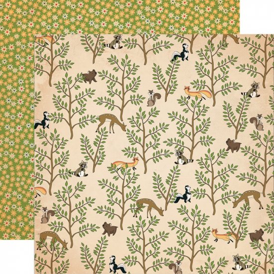 Carta Bella - The Great Outdoors - Forest Friends Paper