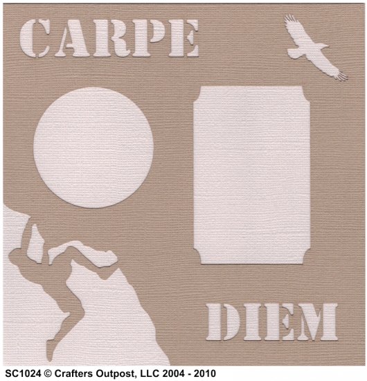 Crafters Outpost - Carpe Diem (Seize the Day) Road PageCut