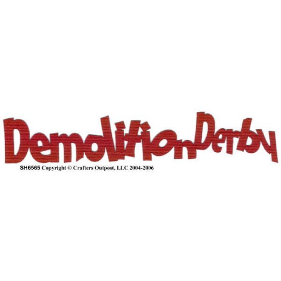 Crafters Outpost - Demolition Derby Lil\' Liner