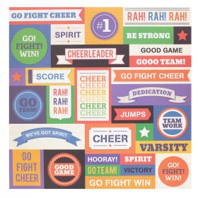 DCWV - Cheer Words Paper