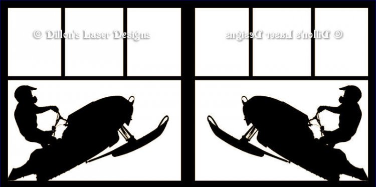 Dillons Laser - Snowmobiler Overlay