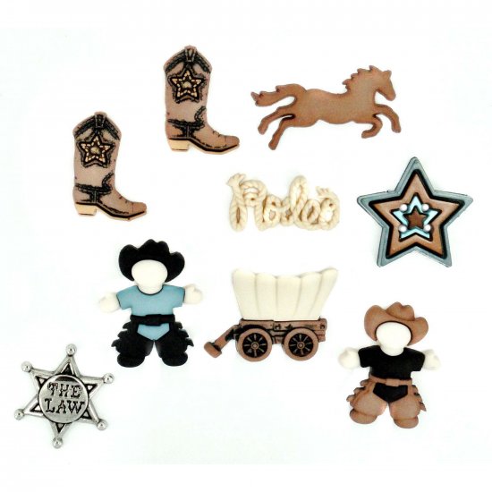 Dress It Up - Buttons - Howdy Partner