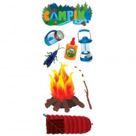 Jolee's - Camping Dimensional Stickers