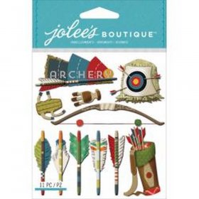 Jolee's - Archery Dimensional Stickers