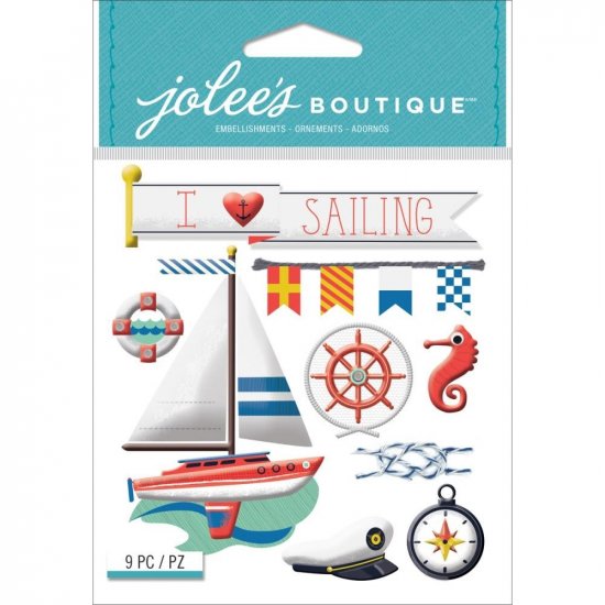 Jolee\'s - Sailing Dimensional Stickers