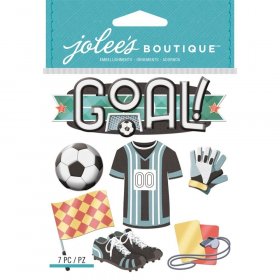 Jolee's - Soccer Dimensional Stickers