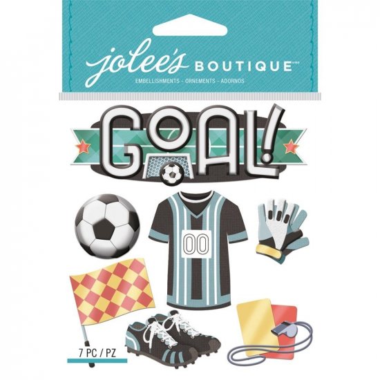 Jolee\'s - Soccer Dimensional Stickers