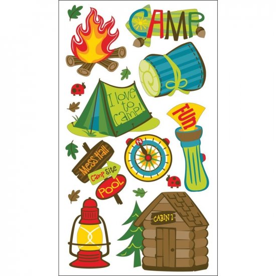 Sticko - Camping Fun Stickers