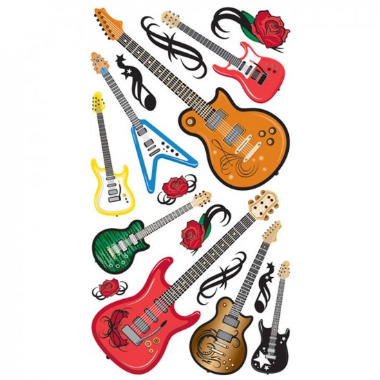 Sticko - Guitar Rock Stickers