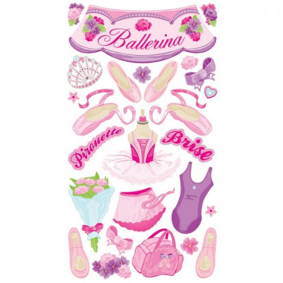 Sticko - Ballerina Stickers