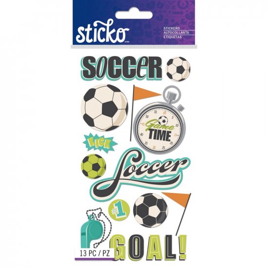 Sticko - Soccer Words Icons Stickers