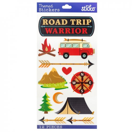 Sticko - Road Trip Warrior Stickers