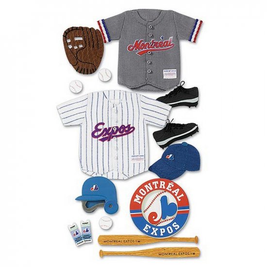 MLB - Montreal Expos - 3D Sticker