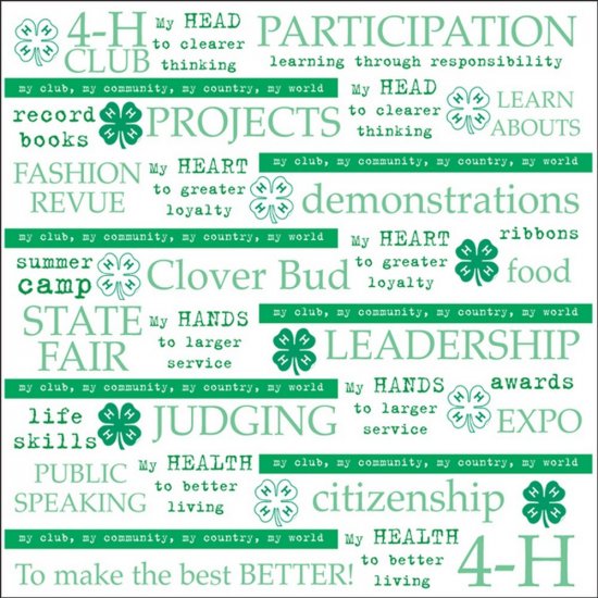 It Takes Two - 4-H Quotes Paper