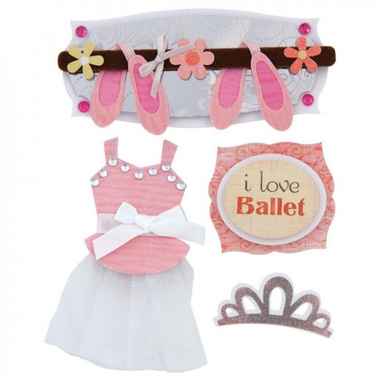Karen Foster - Ballerina Stacked Stickers