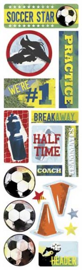 Karen Foster - Soccer Star Clearly Sticker