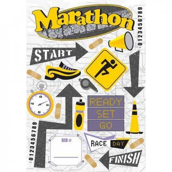 Karen Foster - Marathon Cardstock Stickers