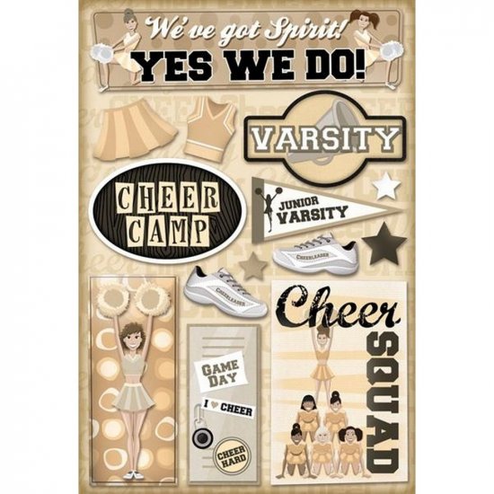 Karen Foster - Cheer Camp Stickers
