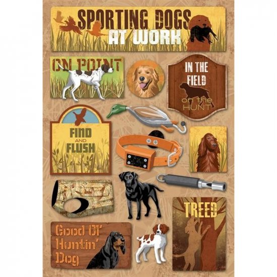 Karen Foster - Sporting Dogs Stickers