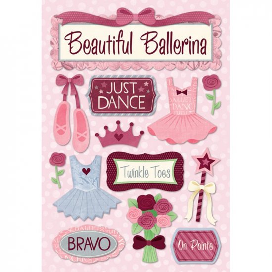 Karen Foster - Just Dance Cardstock Stickers