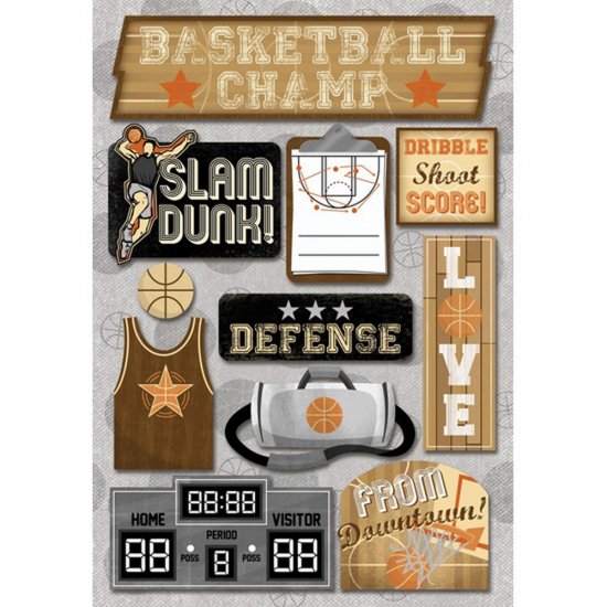 Karen Foster - Basketball Champ Stickers