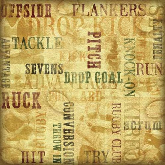 Karen Foster - Rugby Collage Paper