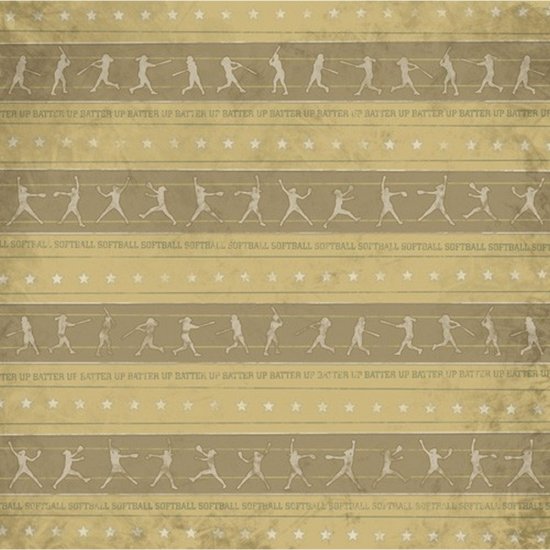 Karen Foster - Softball Stripes Paper
