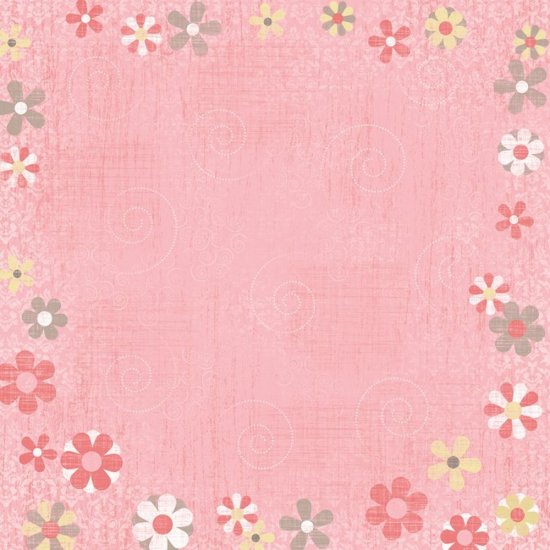 Karen Foster - Pink Pirouette Paper