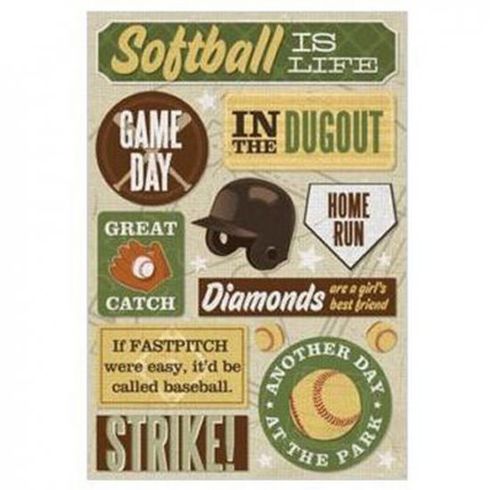 Karen Foster - Softball is Life Stickers