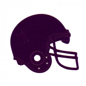 Little Extras - Football Helmet Laser Cut